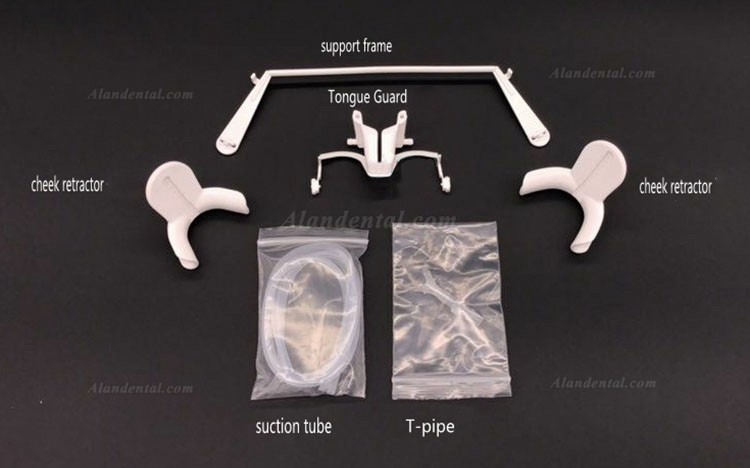 1PCS Dental Retractor With Saliva Suction Tube (Intraoral Lip Cheek Retractor Mouth Opener)